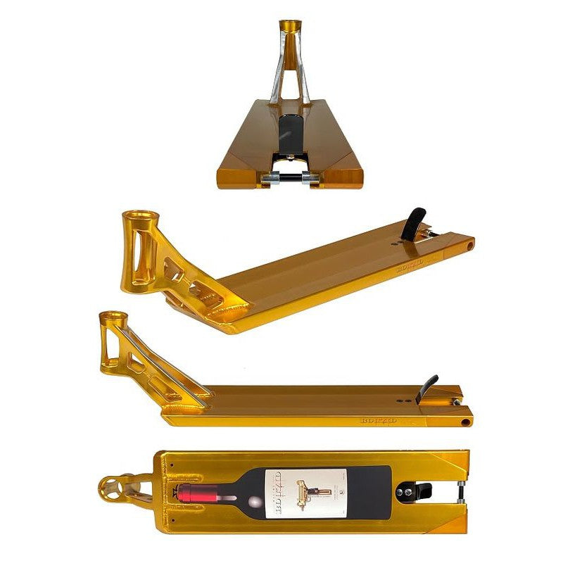AO Scooters Bouzid V2 Signature Deck 6.25” x 23'' gold
