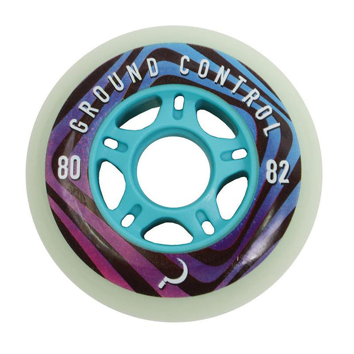 GC Wheel Glow 80mm 82A turquoise