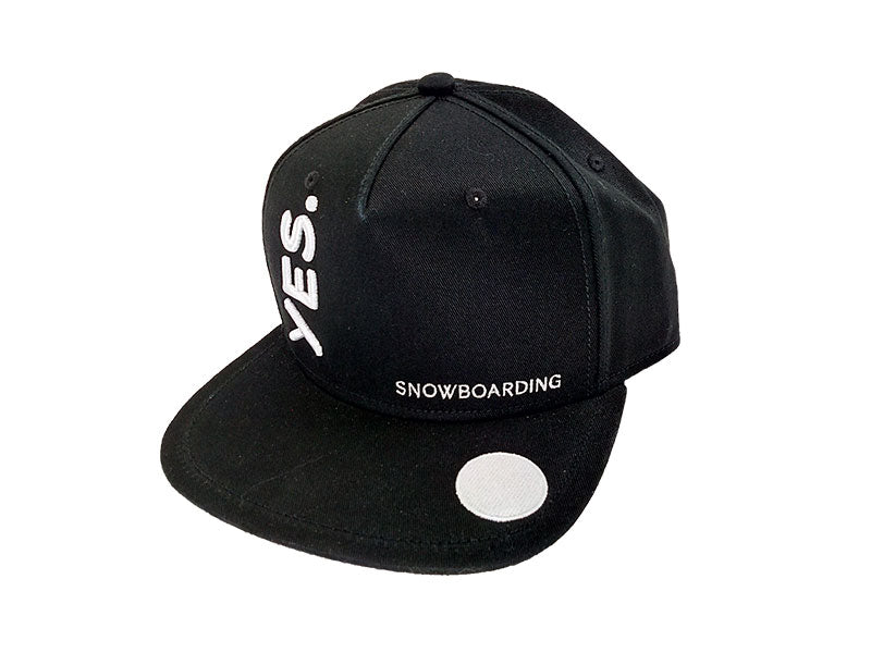 YES Snapback black