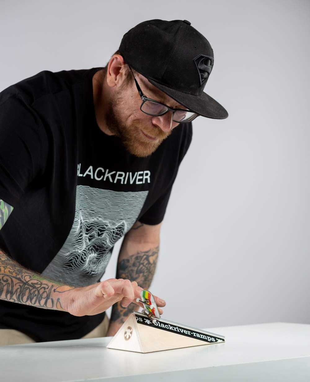 Blackriver Fingerboard Diamond Coping Polebank