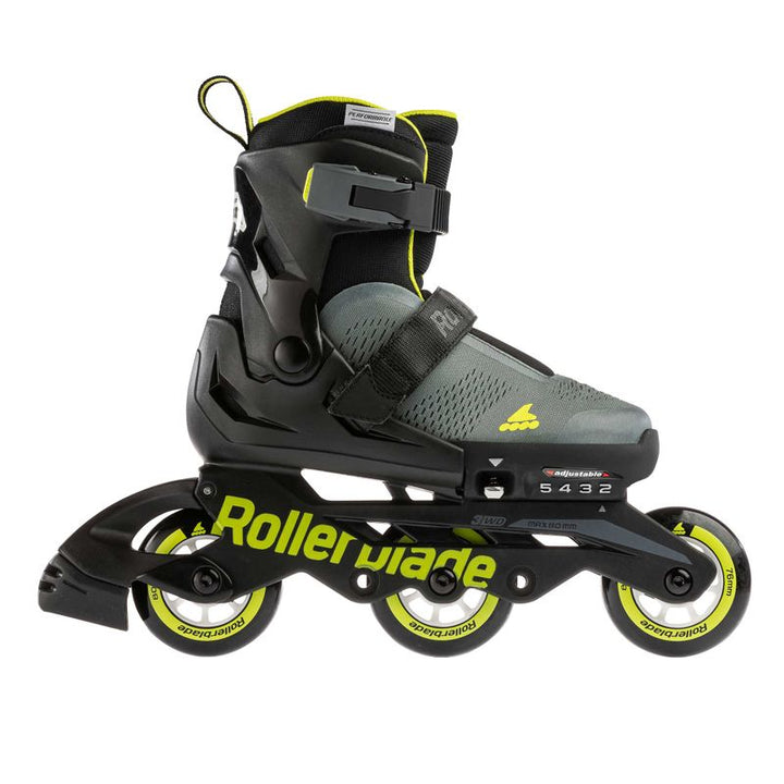 Rollerblade Skates Microblade Free 110 3WD anthracite/lime