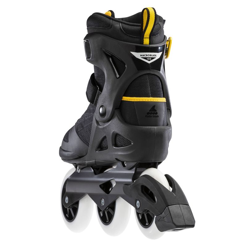 Rollerblade Skates Macroblade 100 3WD black/saffron