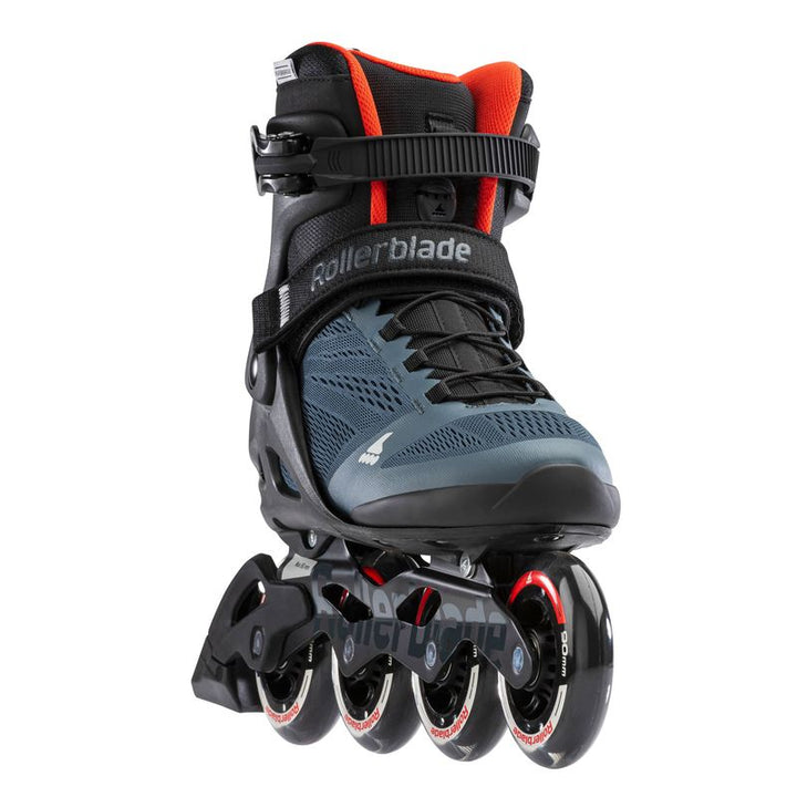 Rollerblade Skates Macroblade 90 Orion Blue/Spicy Orange