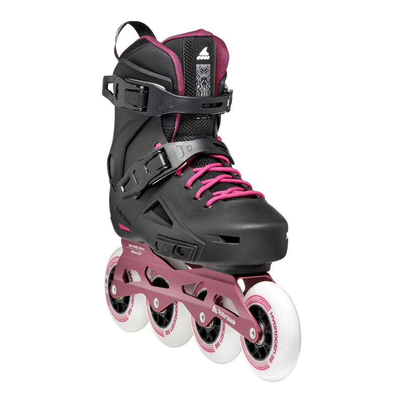 Rollerblade Skate Lightning 90 W black/sangria