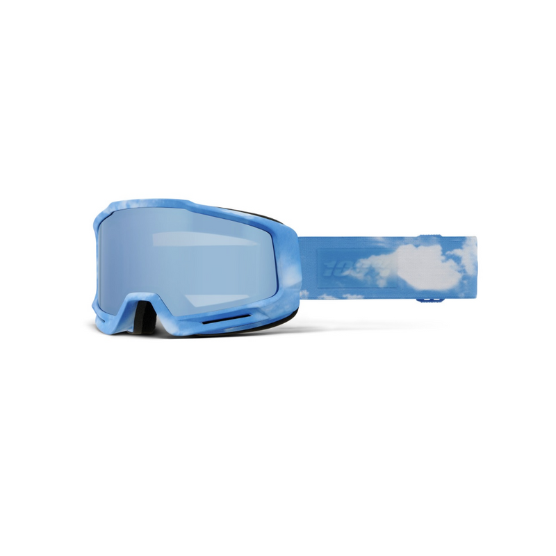 100% Snow Goggle Okan HiPER Cloud 9 / Blue ML Mirror – Snowboard Goggles, Ansicht 1