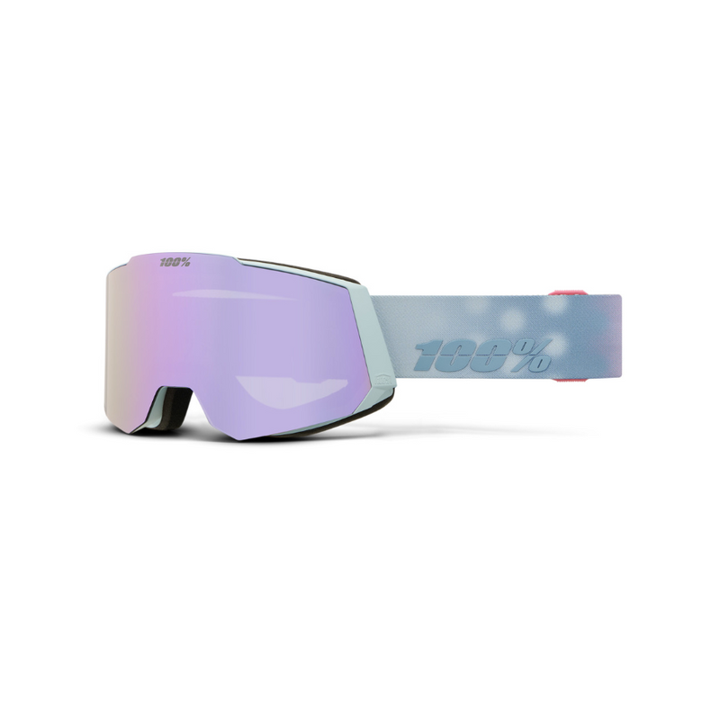 100% Snow Goggle Snowcraft HiPER Stonehammer / Lavender ML Mirror – Snowboard Goggles, Ansicht 1