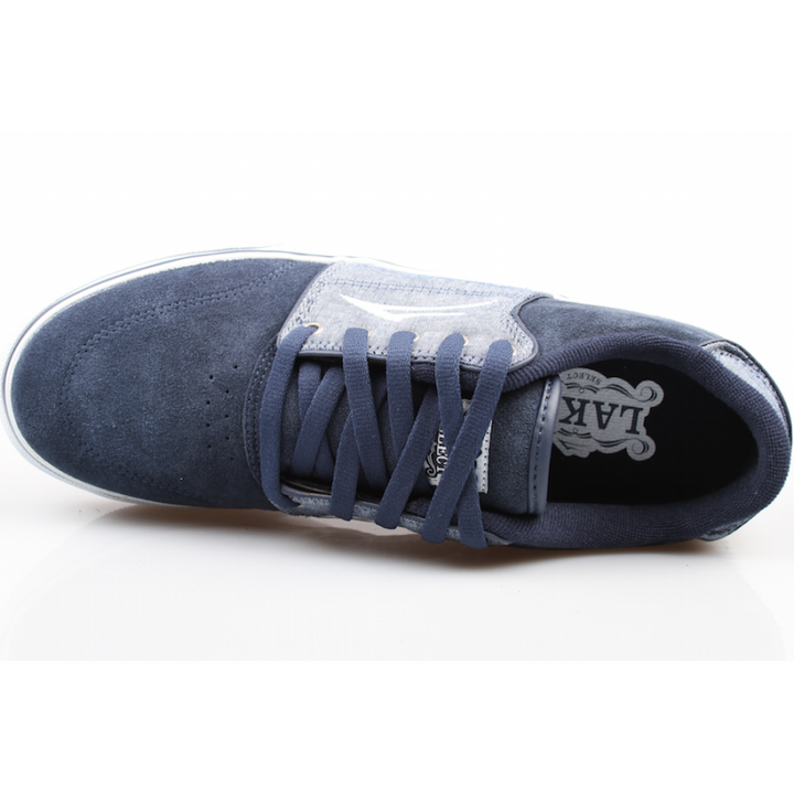 Lakai shoes Carlo navy suede