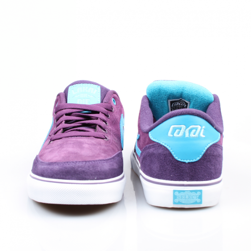 Lakai shoes Encino purple suede