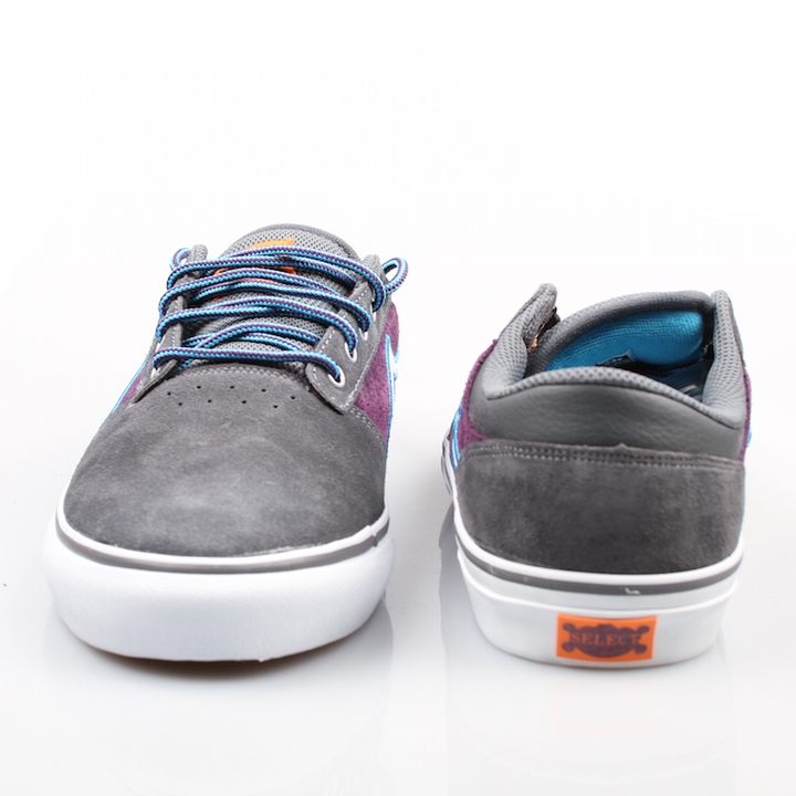 Lakai shoes Brea grey purple suede