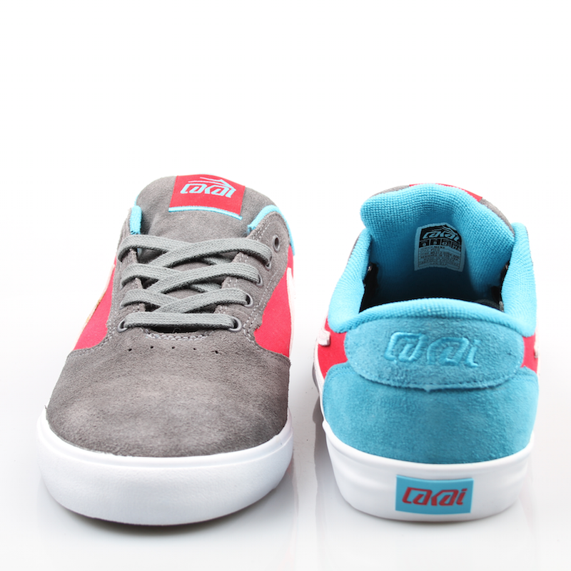 Lakai Schuhe Pico Color: grey / red suede