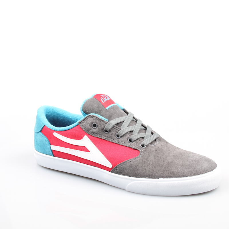 Lakai Schuhe Pico Color: grey / red suede