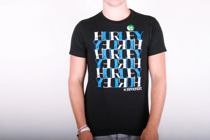 Hurley T-shirt Madness Black