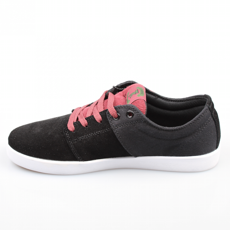 Supra Shoes Stacks Black/Burgundy-White