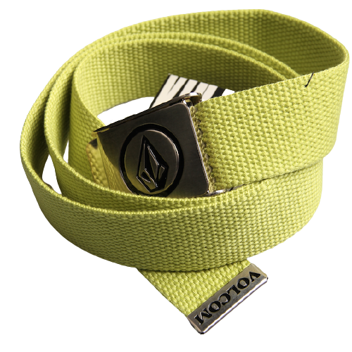 Volcom Web Belt Circle Stone Lime