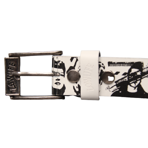 Lowlife Belt Black/White