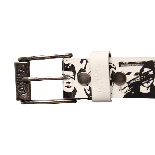 Lowlife Belt Black/White