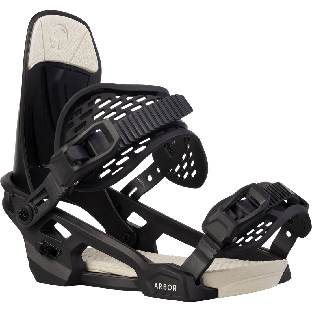 ARBOR Acacia Snowboardbindung 2025 Black Marshmellow