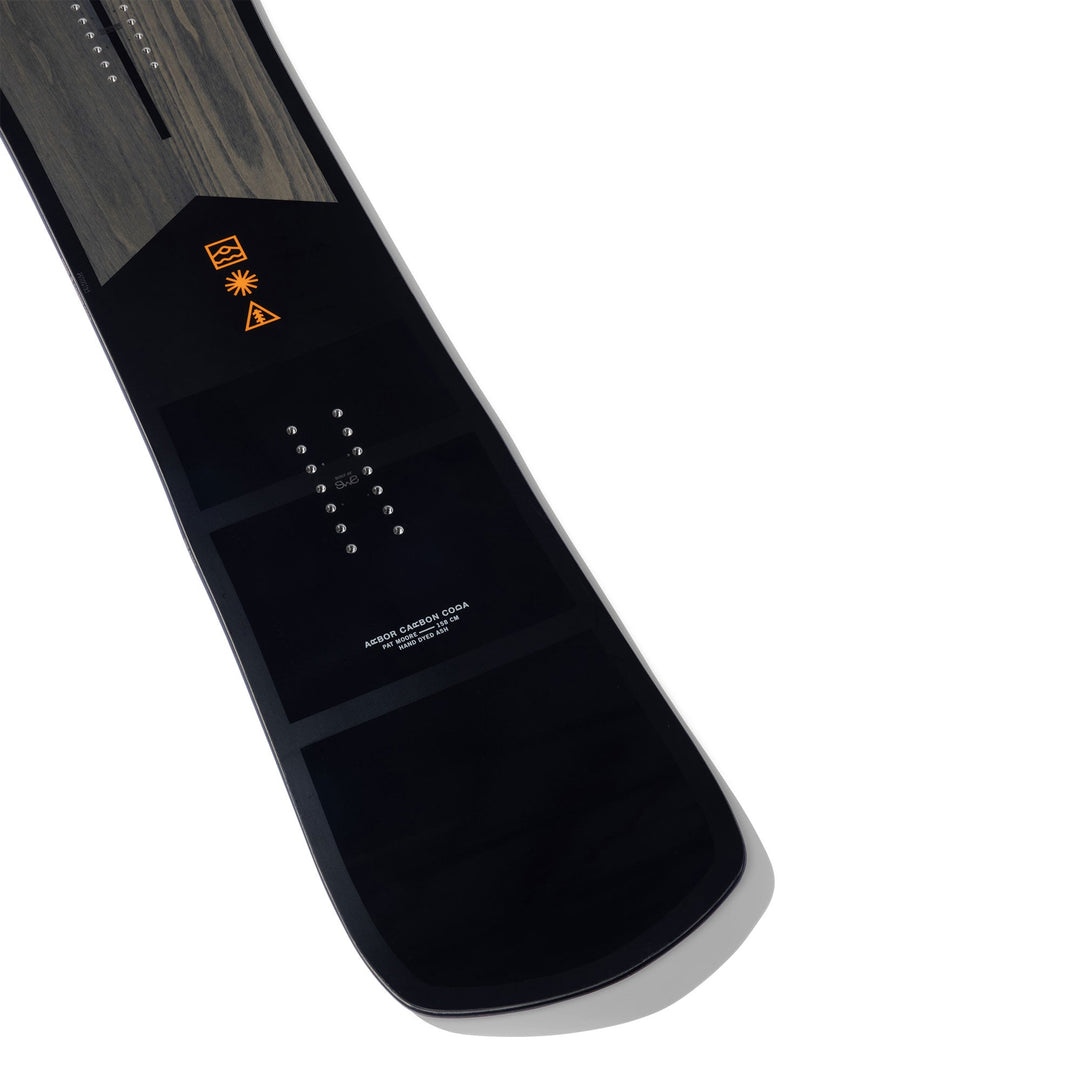 ARBOR Carbon Coda Camber Snowboard 2025 by Pat Moore