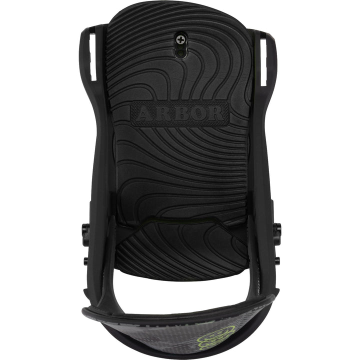 ARBOR Sapling Snowboardbindung 2025 Black Slime