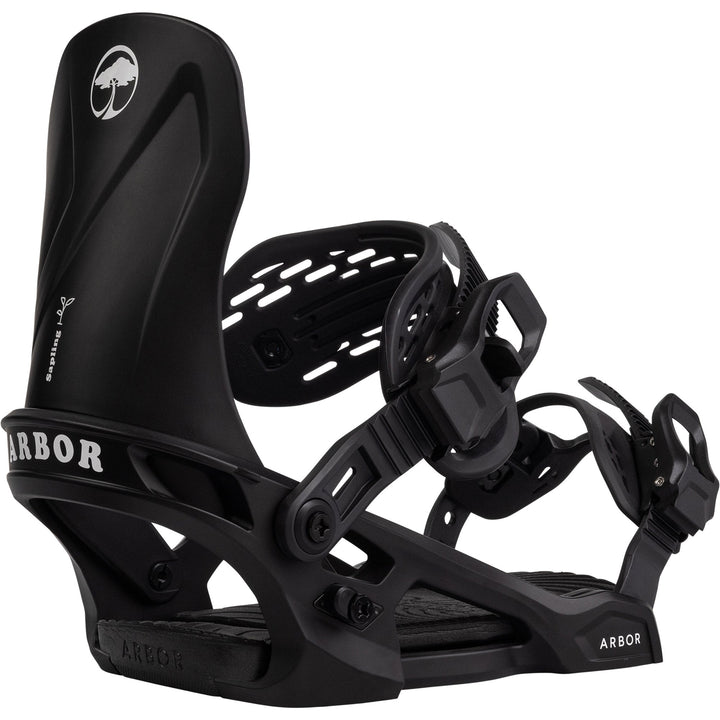 ARBOR Sapling Snowboardbindung 2025 Black White