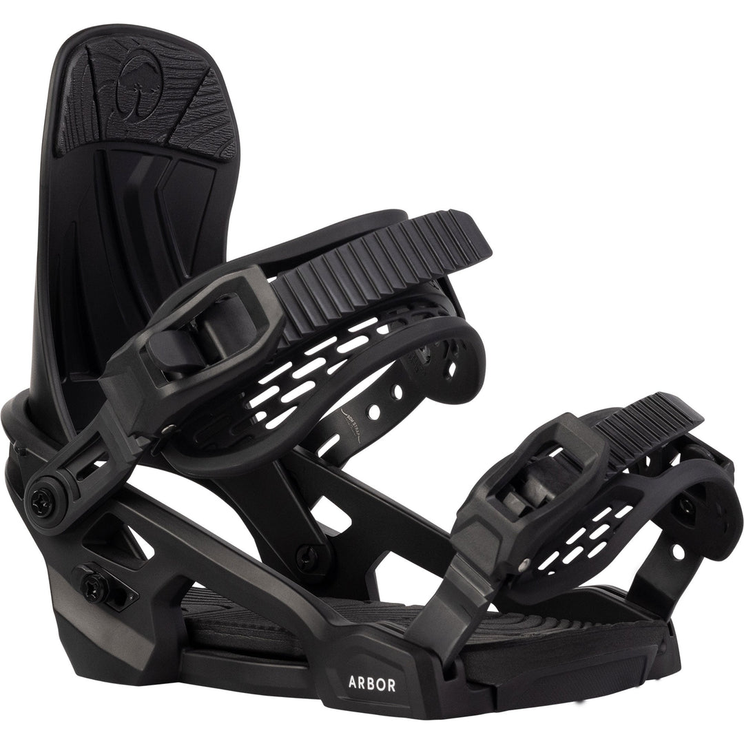 ARBOR Sapling Snowboardbindung 2025 Black White