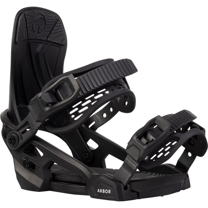ARBOR Sapling Snowboardbindung 2025 Black White