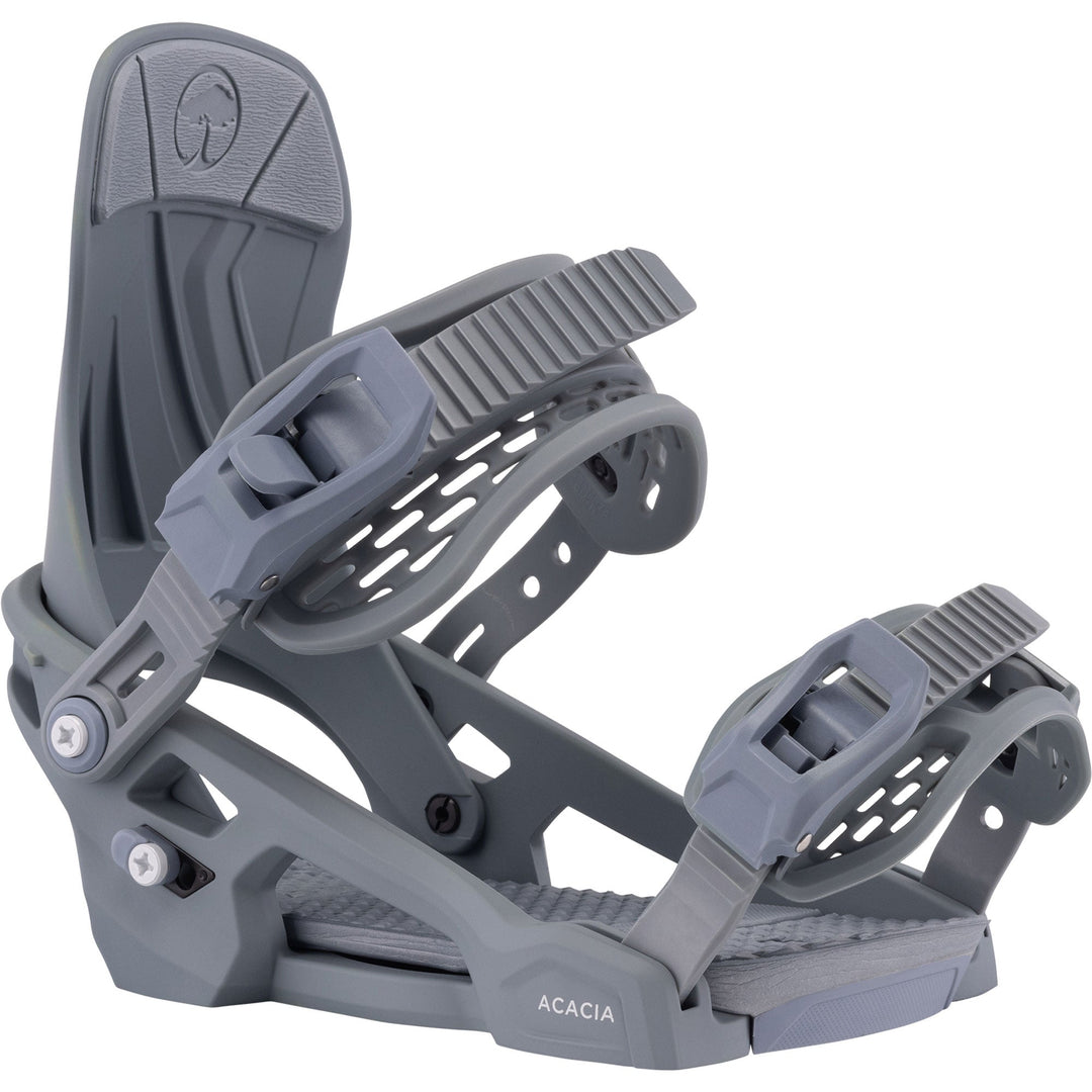 ARBOR Acacia Snowboardbindung 2025 Slate Marshmellow