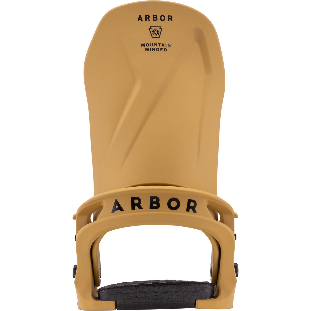 ARBOR Spruce Snowboardbindung 2025 Camel Black