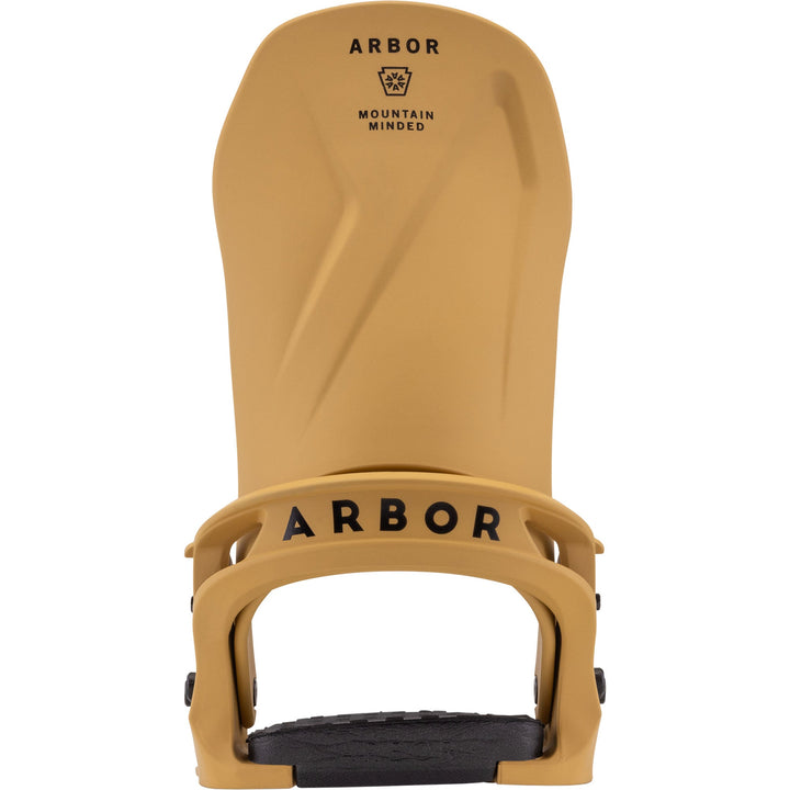 ARBOR Spruce Snowboardbindung 2025 Camel Black