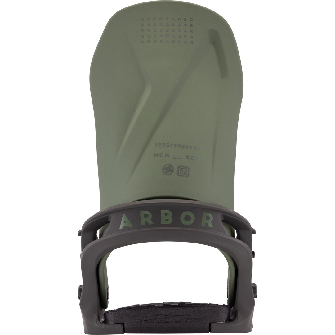 ARBOR Spruce Snowboardbindung 2025 Sage Black