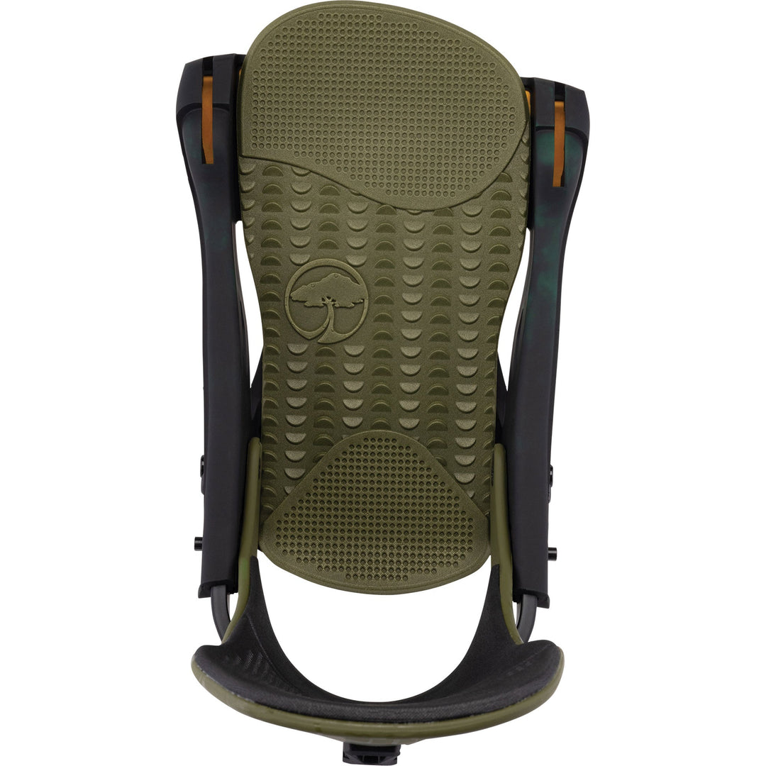 ARBOR Hemlock Snowboardbindung 2025 Black Military