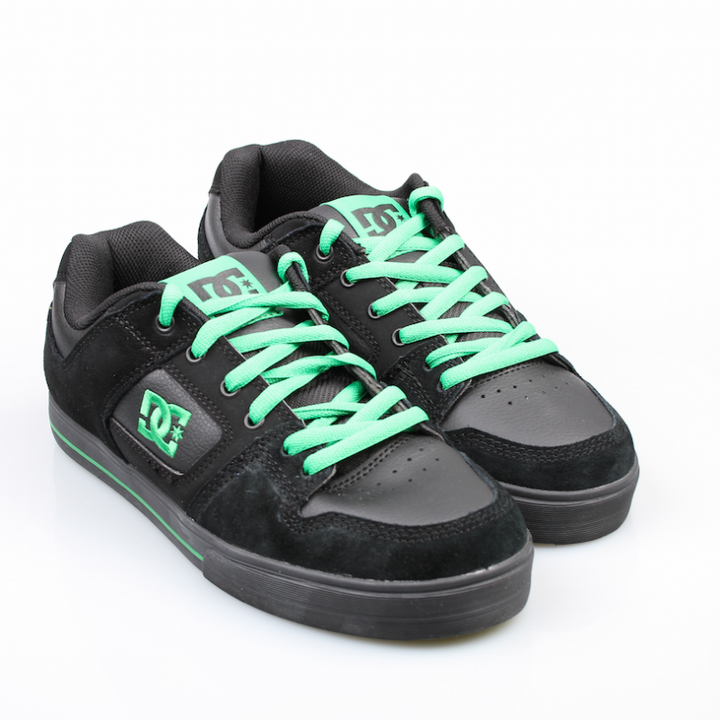 DC Schuhe Pure Slim Carbon/Emerald (CBE)