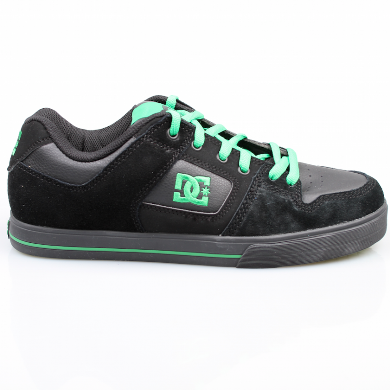 DC Schuhe Pure Slim Carbon/Emerald (CBE)