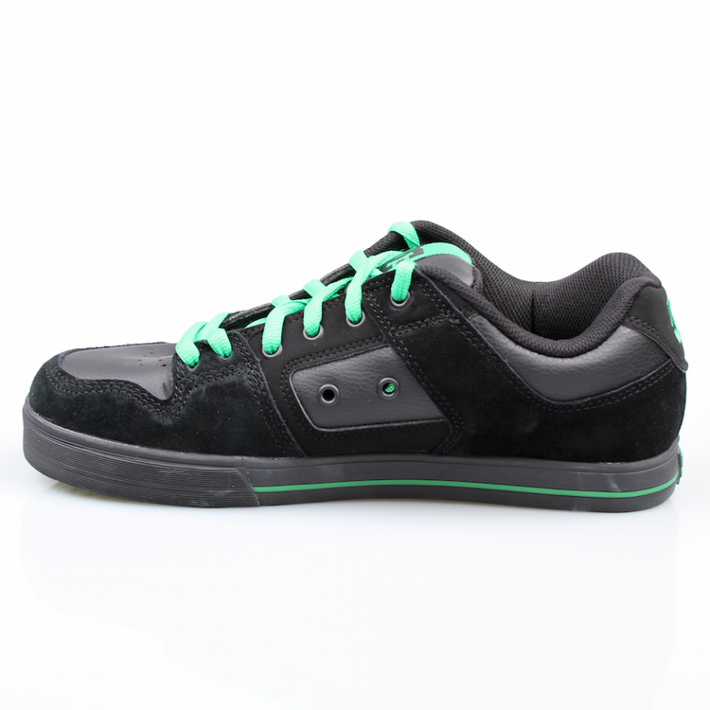 DC Shoes Pure Slim Carbon/Emerald (CBE)