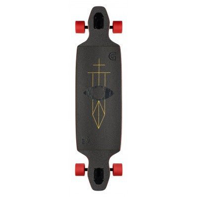 Gold Coast Longboard Complete "Serpentagram Black" 