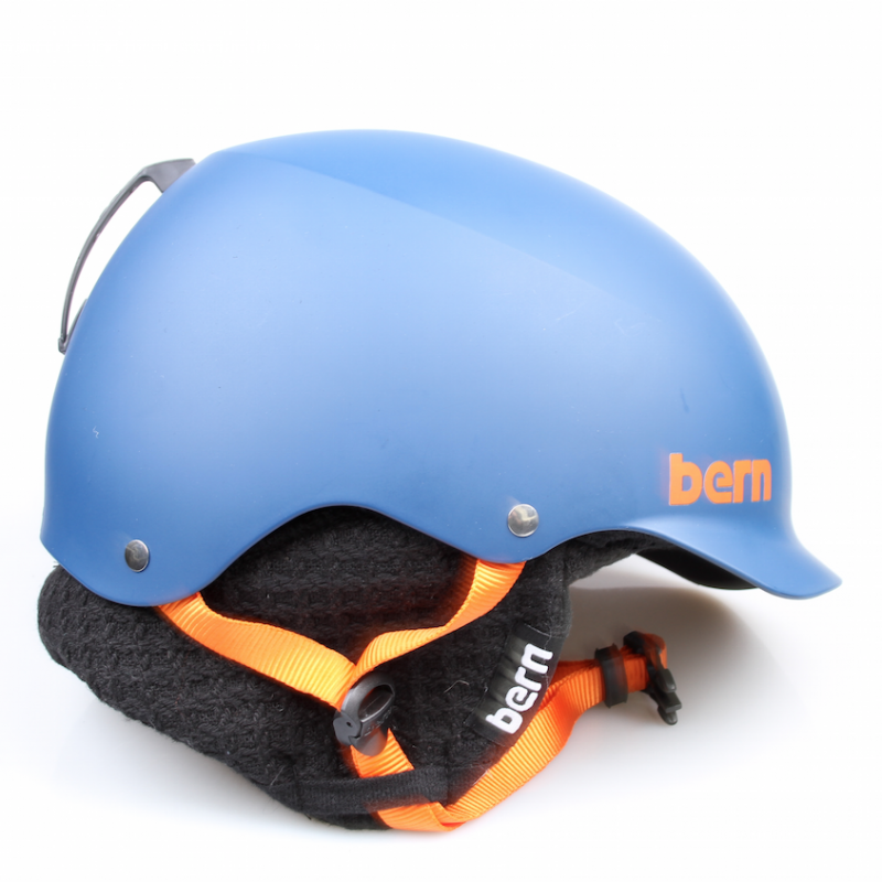 Bern Helm Baker Matte Blue (Winter Liner)