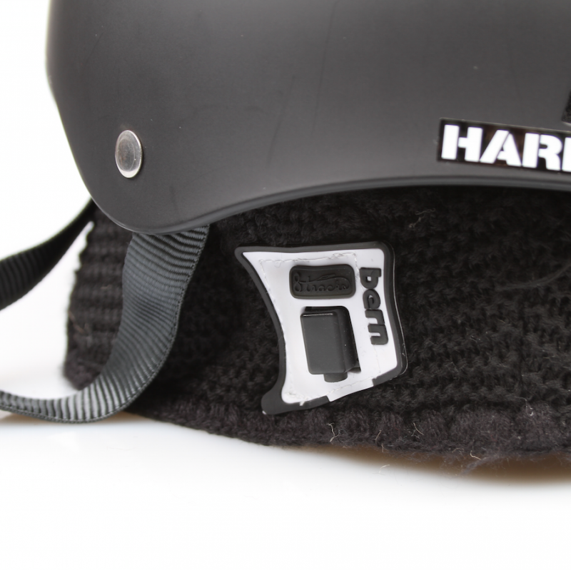 Bern Helm Baker Matte Black mit 8tracks (Winter Liner)