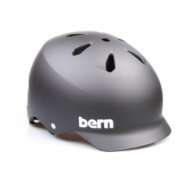 bern fahrradhelme Bern Helm Watts Matte Black (Summer Liner) – X-World skateshop