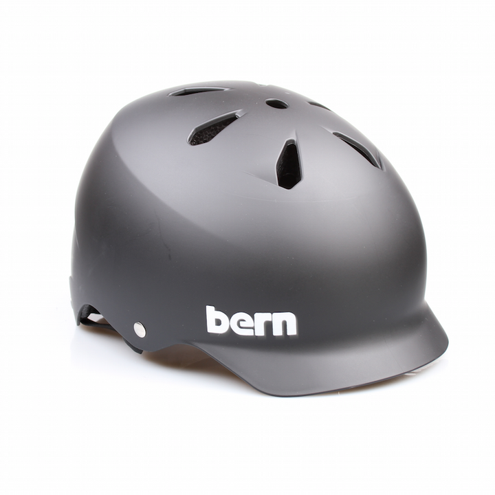 Bern Helm Watts Matte Black (Summer Liner)