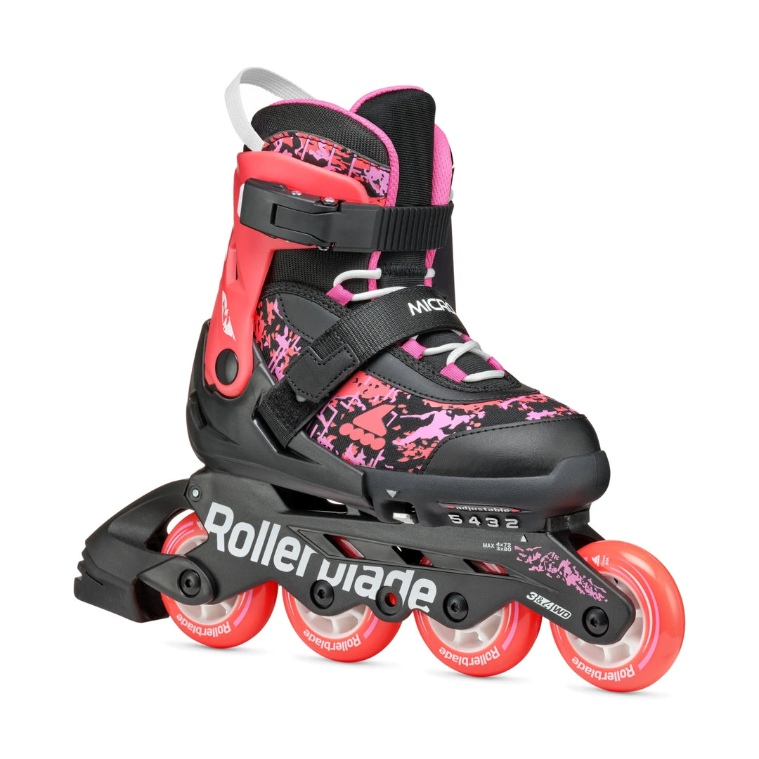 Rollerblade Kids Microblade SL Black/Coral