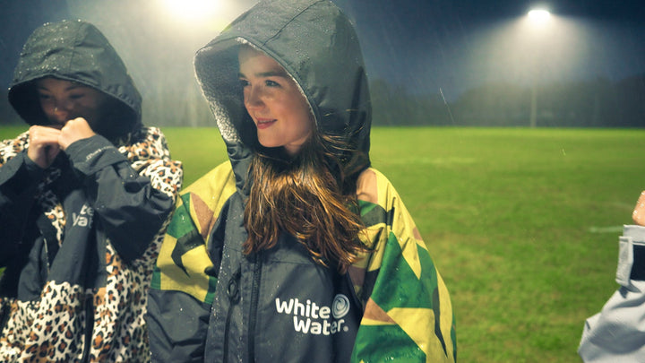 White Water Kids Hard Shell Robe  - Camo