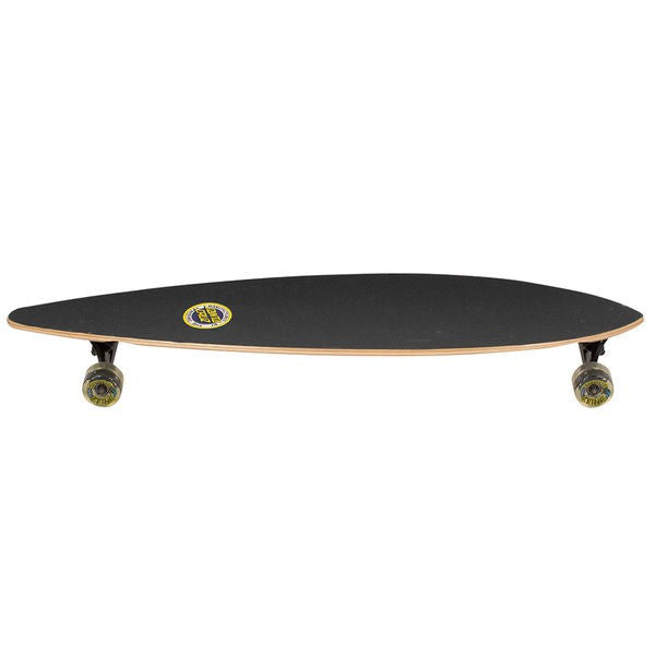 Santa Cruz Longboard Ganseh Pintail with LED Wheels