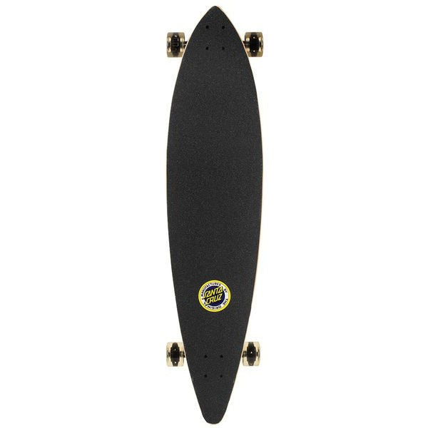 Santa Cruz Longboard Ganseh Pintail with LED Wheels