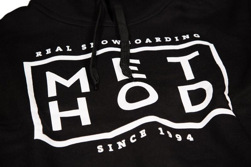 Method Hoodie Box Square Logo black