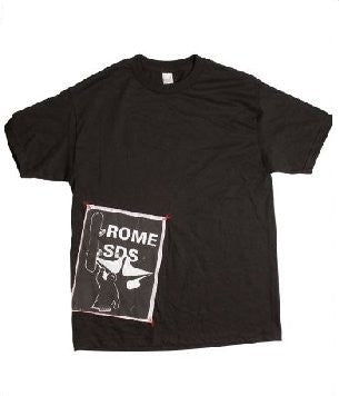 Rome T-shirt Poster white