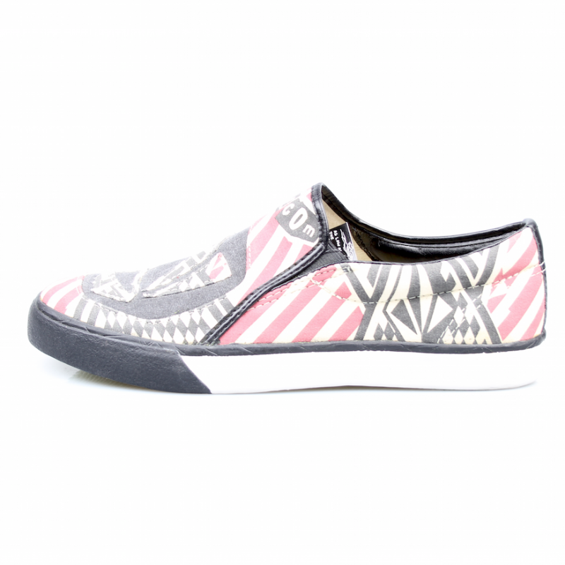 Volcom Slipper Black Red