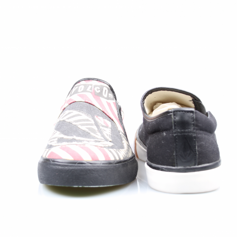 Volcom Slipper Black Red