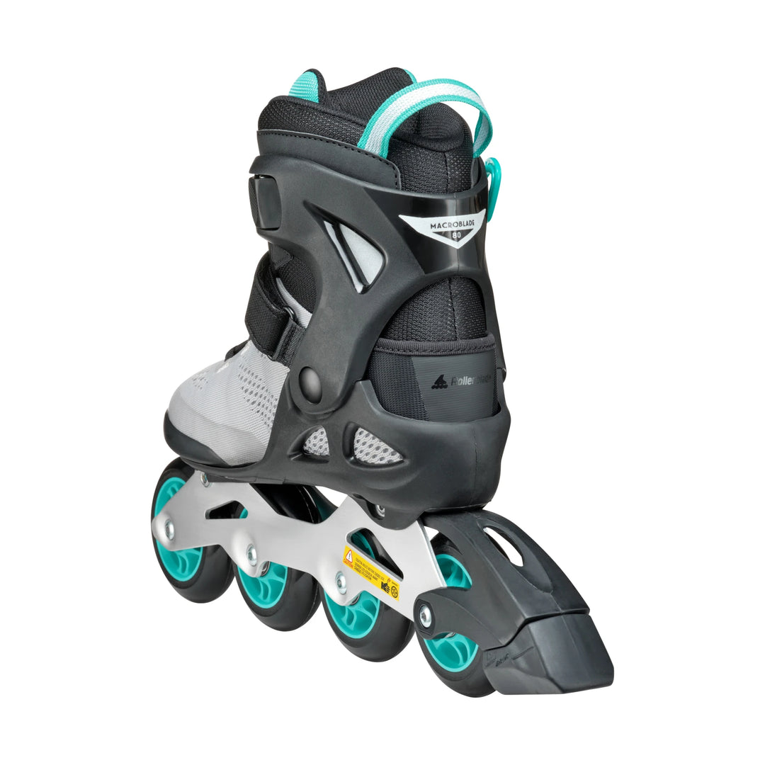 Rollerblade Skates Macroblade 80 W grey/teal-blue