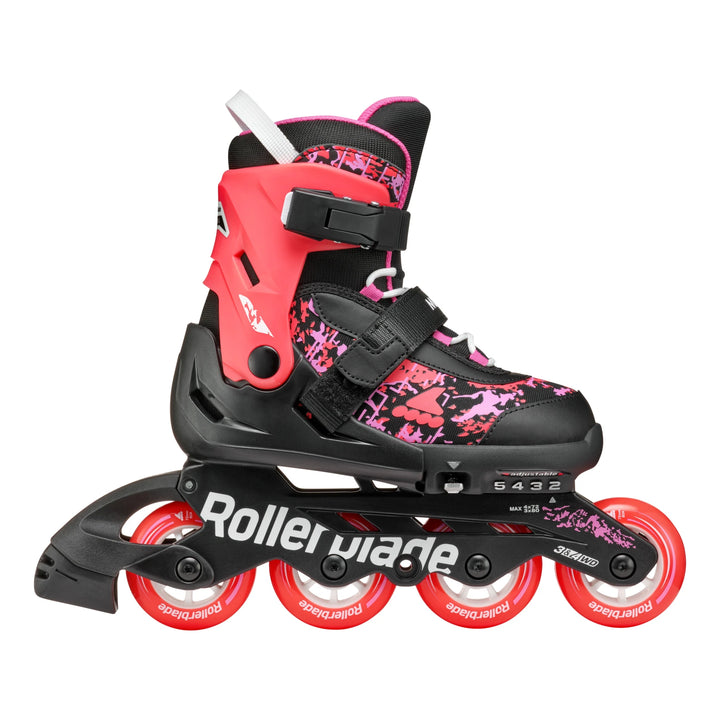 Rollerblade Kids Microblade SL Black/Coral