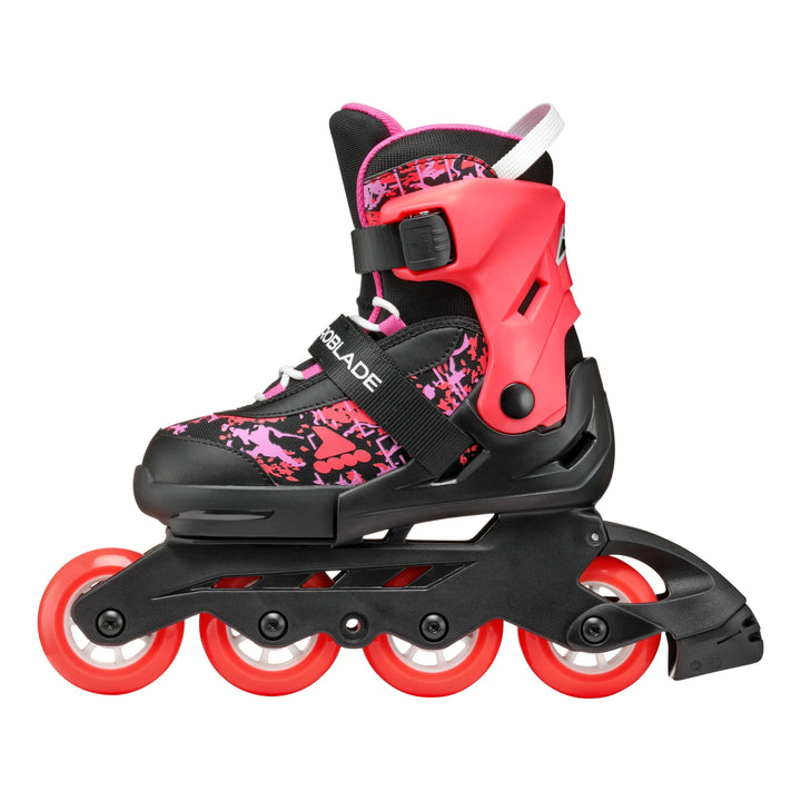 Rollerblade Kids Microblade SL Black/Coral